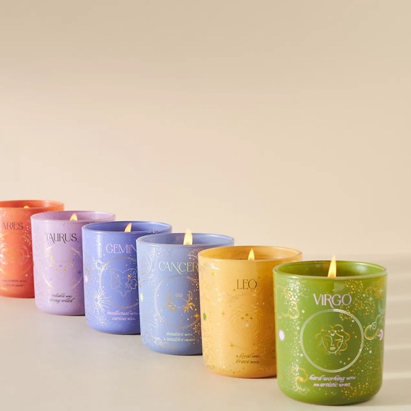 New in the box Horoscope Candles - Picture 1 of 10